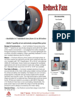 Redneck Fans Spec Sheet