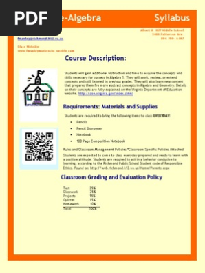 syllabus