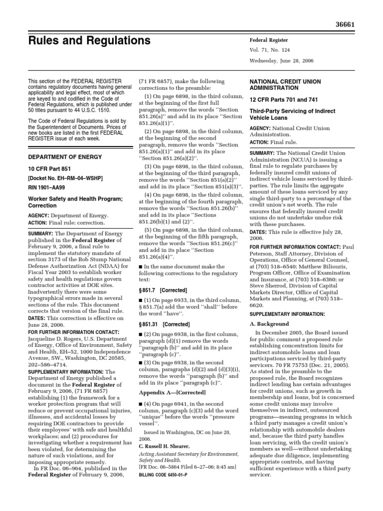 Rule Worker Safety and Health Program Chronic Beryllium Disease