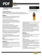 DATA - SHEET-Concrete Acrylic Fortifier 8610