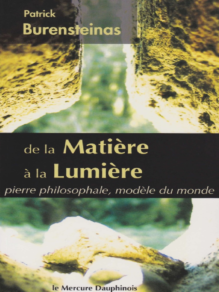 La Langue Des Oiseaux Patrick Burensteinas Pdf Patrick Burensteinas - de La Matière À La Lumière | PDF | Acide sulfurique  | Alchimie