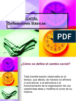 Conceptos Basicos Sobre El Cambio Social