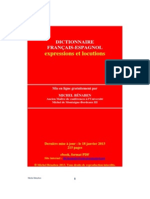 Xxx Vio16 - Diccionario Frances-EspaÃ±ol | PDF | Business | La nature