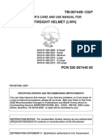 Maintenance and Use of the Lightweight Helmet (LWH)