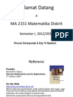 Matematika Diskrit - Logika