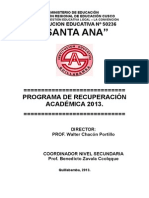 Proyecto de Recuperacion 2011