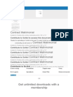 Contract Matrimonial: Get Unlimited Downloads With A Membership