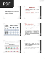 Herança Simples Ou Mendeliana