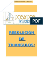 Resolución de Triángulos