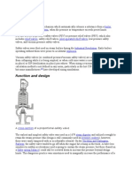 Safety valve function