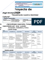 Proyecto de Aprendizaje. Semana patriotica-FCC. LUZ