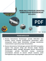 Renstra Kementerian Perhubungan 2015-2019