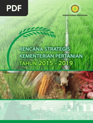 Renstra Kementerian Pertanian 2015 2019 Pdf