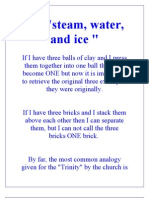On "Steam, Water, and Ice "