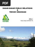 Dasar-Dasar Public Relations