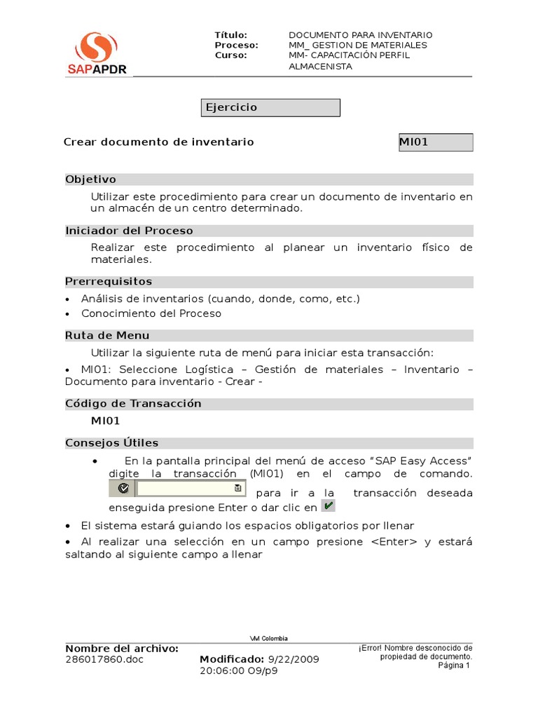 Ok Manual Proceso de Inventario (Inventario Fisico  