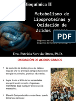 9. Lipoproteínas y Oxidación de Ac. Grasos 2014