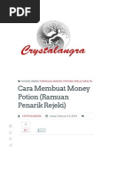 Download Cara Membuat Money Potion Ramuan Penarik Rejeki by Rommy Santino SN281029696 doc pdf