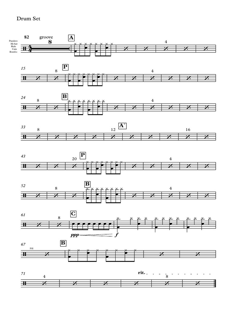 Neo Soul - Drum Set | PDF