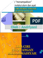 Ciri Muhammadiyah 13-8-2014