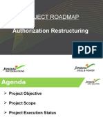 Roadmap Authorization Restructuring