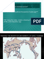 AIM: How Did Early Humans Survive?