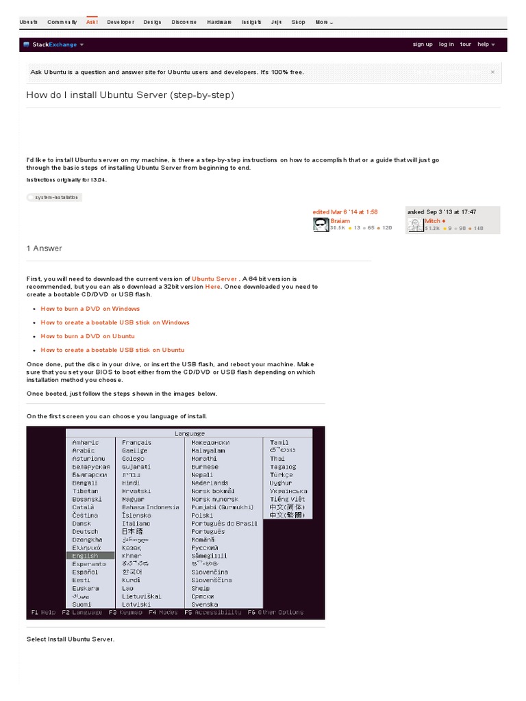 System Installation - How Do I Install Ubuntu Server (Step-By-step ...