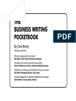 Business Writing Pocketbook