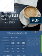 4 Best Tax Saving ELSS Mutual Funds for 2015