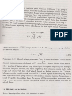 Pertemuan 3B - Persamaan Chezy