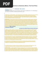 Download Applying Utilitarianism to Business Ethics The Ford by waheed SN28105376 doc pdf