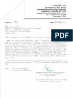 Threat letter from the Appellate Authority & the Assistant Registrar of Co-operative Societies, Government of West Bengal, Co-operation Directorate, Hooghly Range Office on Tuesday 8 September 2015.