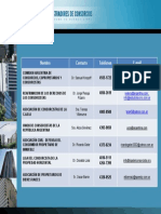 Asociaciones Civiles de Consorcistas