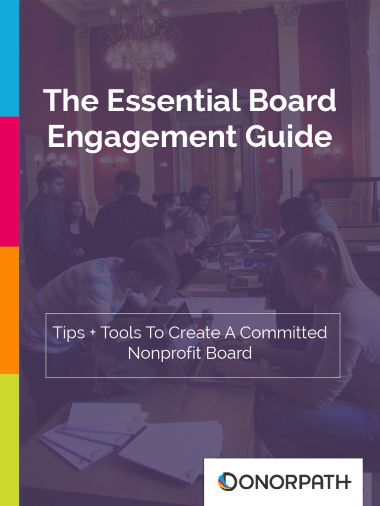 Nonprofit Board Engagement Guide | PDF | Fundraising | Nonprofit ...