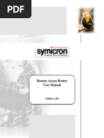 Symicron Remote Access Router (Manual)