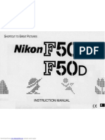 Nikon F50 SLR Manual