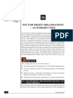 16 - Not For Profit Organisation - An Introduction (134 KB) PDF