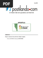 Apostila Completa Excel 2003