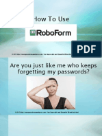 How To Use Roboform