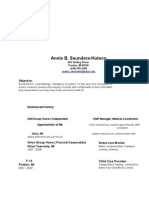 Resume of Abshtucker