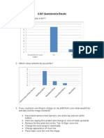 A.M.F Questionnaire Results 1. Do You Like