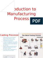 Introduction to Manufacturing Process