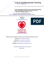 European Journal of Cardiovascular Nursing the Role of Patient Held Alert Cards for Heart Failure Patients