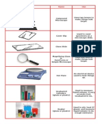 Common Laboratory Equipment and Their Uses
