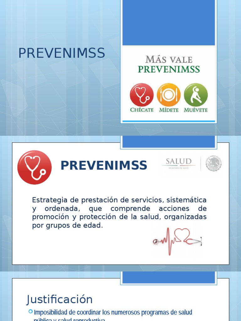 Estrategia Prevenimss para la Salud | PDF | Obesidad | Vejez