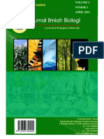 Download Jurnal S1 Bio Vol 2 No 1 by Nanda Wirawan SN281107079 doc pdf