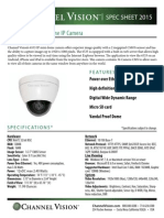 Channel Vision IR-5000 Data Sheet