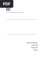 2º Ano Do Curso Profissional Técnico De