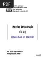 Apostila Durabilidade Do Concreto