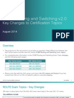 CCNP Routing and Switching v2.0: Key Changes To Certification Topics